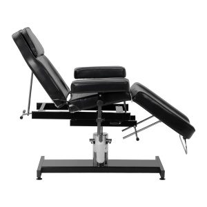 Scaun de tatuaje Pro Ink 210DH cu suport negru - Img 11