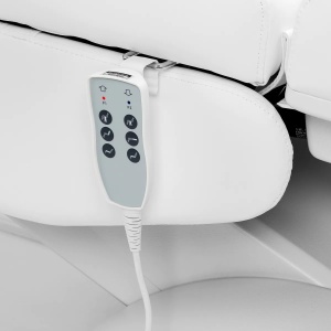 Scaun electric Azzurro Lux pentru pedichiură, 3 m, alb - Img 4