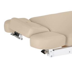 Șezlong SPA Sillon Relax bej cu bază maro deschis - Img 3
