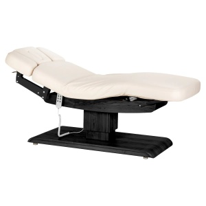Șezlong SPA Sillon Relax crem cu bază neagră