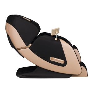 Fotoliu de masaj Sakura Luxury 808 negru bej - Img 11