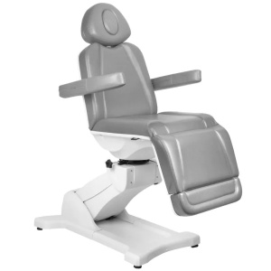 Scaun cosmetic electric azzurro 869a rotativ cu 4 motoare gri