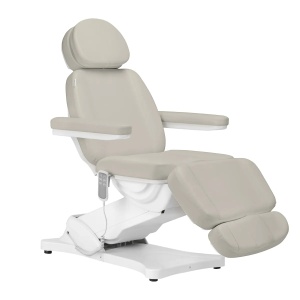 Scaun cosmetic electric Sillon Clasic cu 3 motoare, bej