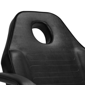 Scaun cosmetic hidraulic Basic 210 negru - Img 12
