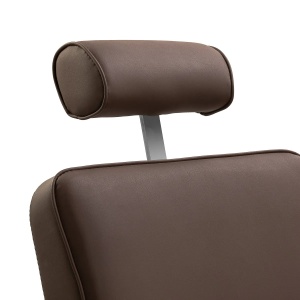 Scaun de frizerie Barber Gabbiano Continental maro - Img 2