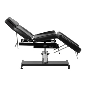 Scaun de tatuaje Pro Ink 210DH cu suport negru - Img 8