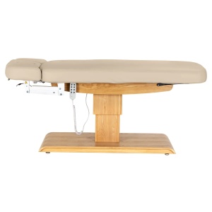 Șezlong SPA Sillon Relax bej cu bază maro deschis - Img 10