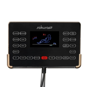 Fotoliu de masaj Sakura Luxury 808 negru bej - Img 8
