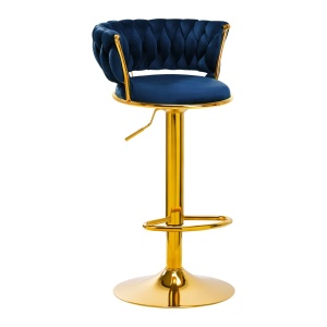 Scaun 4Rico Bar Hocker QS-B313a catifea - Img 8