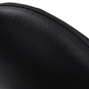 Scaun cosmetic 6001 negru cu bază neagră - Img 5