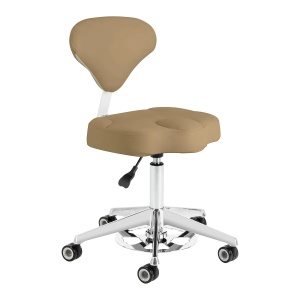 Scaun cosmetic Azzurro 156-F bej cu bump-up