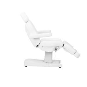 Scaun cosmetic electric Azzurro 803D cu 3 motoare, alb - Img 5