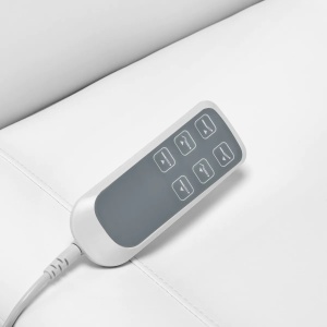 Scaun cosmetic electric Sillon Clasic 3 motoare alb - Img 5
