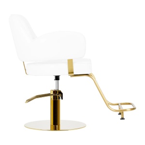 Scaun de coafură Gabbiano Linz NQ Gold White - Img 5