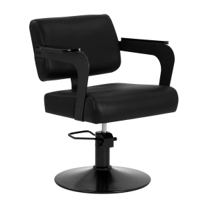 Scaun de coafură Hair System Jet noir negru