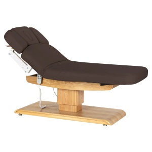 Șezlong SPA Sillon Relax maro închis cu bază maro deschis - Img 12