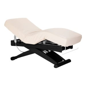 Șezlong SPA Sillon Siesta crem cu bază neagră