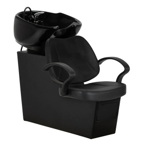 Unitate de spălare pentru coafură Hair System Borneo neagră