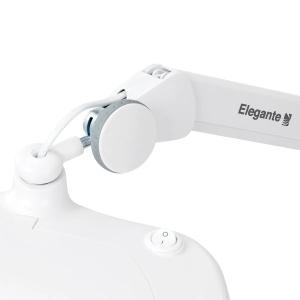 Lampă cu lupă Elegante 6030 cu 60 de LED-uri SMD pentru blaturi de lucru, cu intensitate luminoasă reglabilă - Img 5