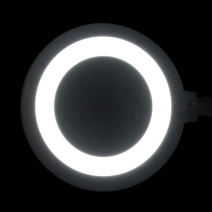 Lampă cu lupă Elegante 6031 cu 60 de LED-uri 3D SMD, completă cu suport reglabil și control al intensității luminii - Img 2