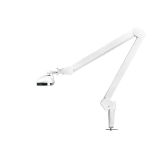 Lampă de atelier LED elegantă, menghină standard albă 801st - Img 7