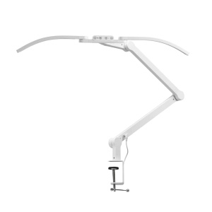 Lampă de manichiură strălucitoare L05 curbată pentru blat, albă - Img 9