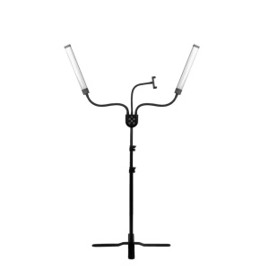 Lampa LED pentru gene si machiaj polluks iv tip msp-mj-02 negru cu telecomanda - Img 4