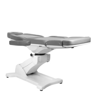 Scaun cosmetic electric azzurro 869a rotativ cu 4 motoare gri - Img 6