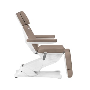 Scaun cosmetic electric Sillon Clasic 3 motoare maro - Img 10