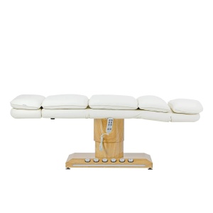 Scaun cosmetic electric Sillon Cloud cu 3 motoare, crem - Img 10