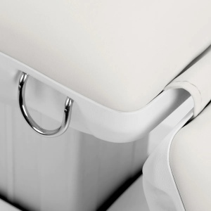 Scaun cosmetic electric Sillon Eclipse 4 actuatoare alb - Img 4