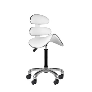 Scaun cosmetic Roll Speed AM-880 alb