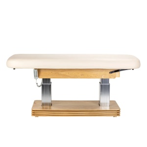 Șezlong SPA Sillon Comfort crem cu bază maro deschis - Img 10