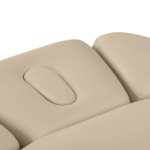 Șezlong SPA Sillon Relax bej cu bază maro deschis - Img 4