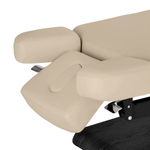 Șezlong SPA Sillon Relax bej cu bază neagră - Img 3