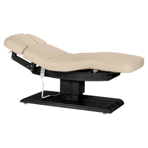 Șezlong SPA Sillon Relax bej cu bază neagră