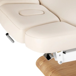 Șezlong SPA Sillon Relax crem cu bază maro deschis - Img 6