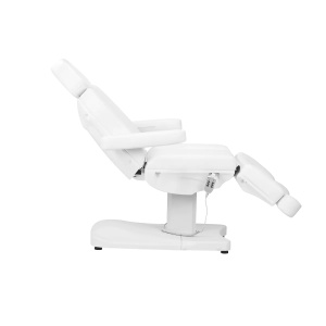 Scaun cosmetic electric Azzurro 803D cu 3 motoare, alb - Img 9