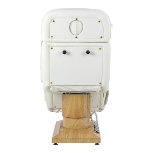 Scaun cosmetic electric Sillon Cloud cu 3 motoare, crem - Img 7