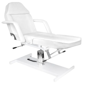 Scaun cosmetic hidraulic basic 210 alb - Img 3