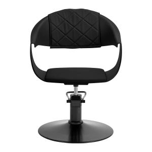 Scaun de coafură Hair System Halo noir negru - Img 8