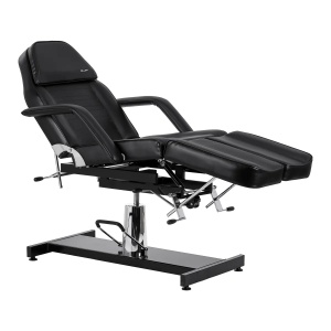 Scaun de pedichiură hidraulic Sillon 210 cu funcție de balansare și suport pentru picioare divizat, negru - Img 11