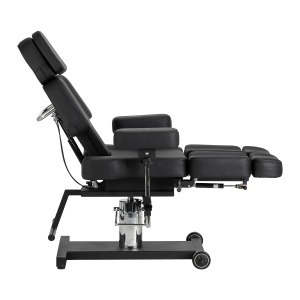 Scaun de tatuaje Pro Ink 605, reglabil ușor, negru - Img 12