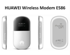 Router/Modem 3G HUAWEI E586 HSPA+ WiFi 21Mbps decodat Airnet 3.0