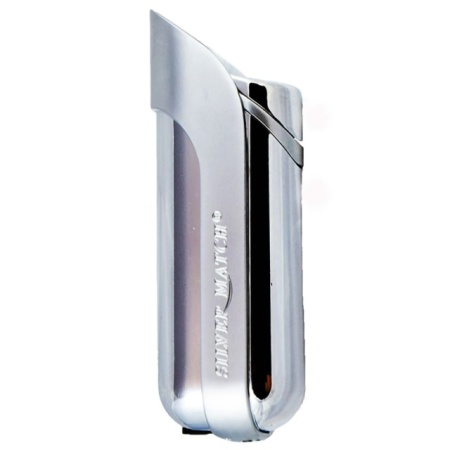 Bricheta Silver Match, argintie, anti vant sistem piezo