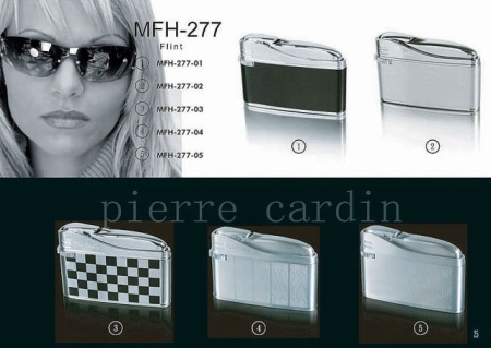 Brichetă metalică retro Pierre Cardin 277-02, si gama de culori produsa