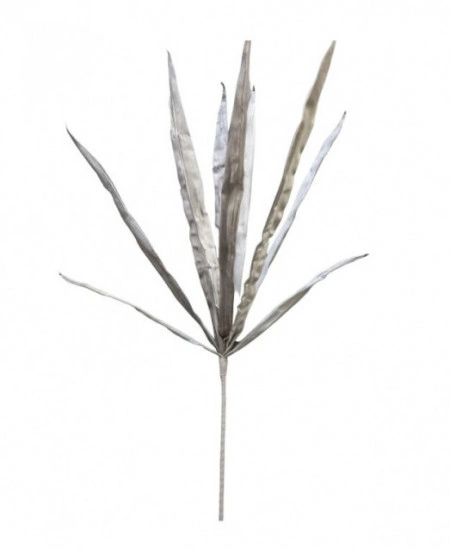 Floare decorativa frunze cactus,gri L108 cm - Img 2