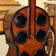 Suport sticle vin tip violoncel H137cm - Img 2