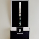 Pix marmorat Balmain Paris - design lux argintiu & sidef