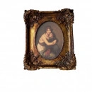 Rama foto stil baroc,auriu antichizat,26x19,5x2cm - Img 2